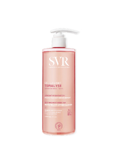 Gel Lavant Peaux Sensibles Et Seches 400ml Topialyse Svr
