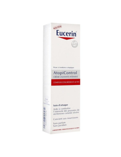 Creme Calmante Intensive Peau Seche Atopique 40ml Atopicontrol Eucerin