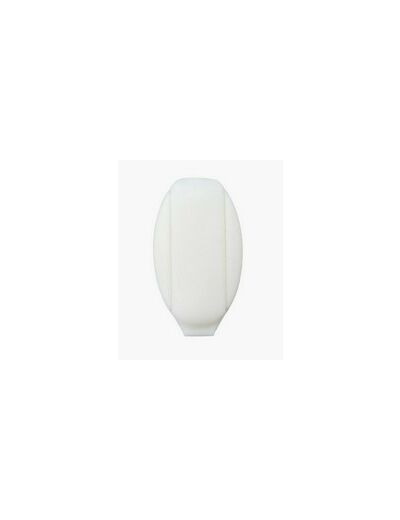 Embout de cordon blanc 25 mm