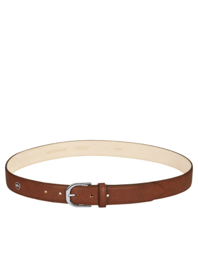 Longchamp Le Pliage Ceinture Cuir TU Cognac