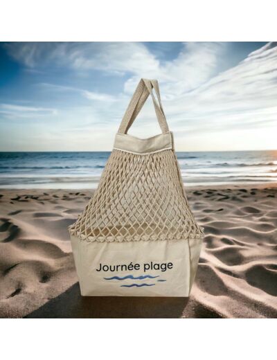 Shoppinette Filet A Provisions M Journée plage Naturel