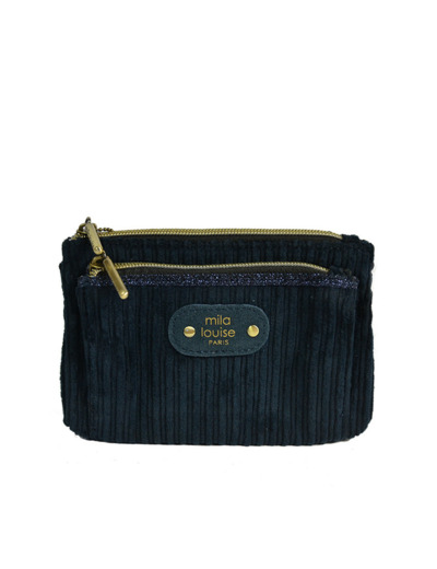 Mila Louise Paloma VFR1 Porte-Monnaie Velours Vertigo