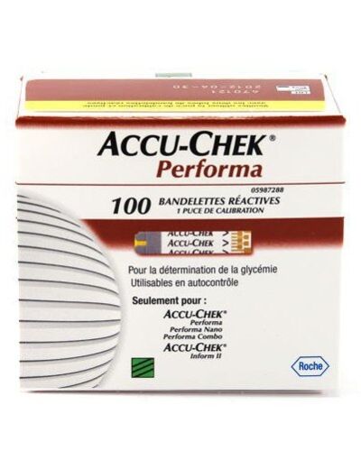 ACCU CHEK PERFORMA BAND 2X50 T