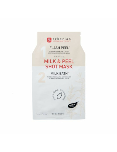 Shot Mask 18g Milk & Peel Erborian