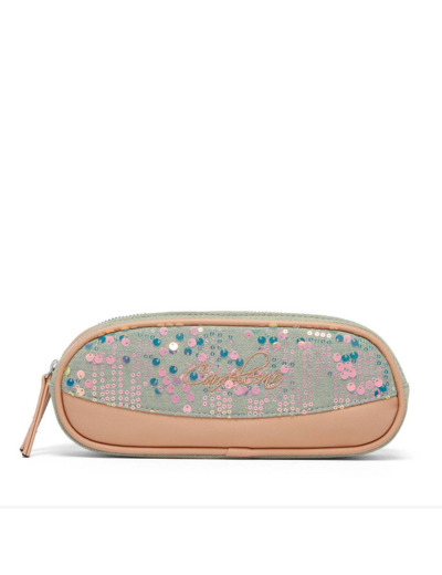 Cameleon Trousse Double Vintage Fantasy Holographic Denim