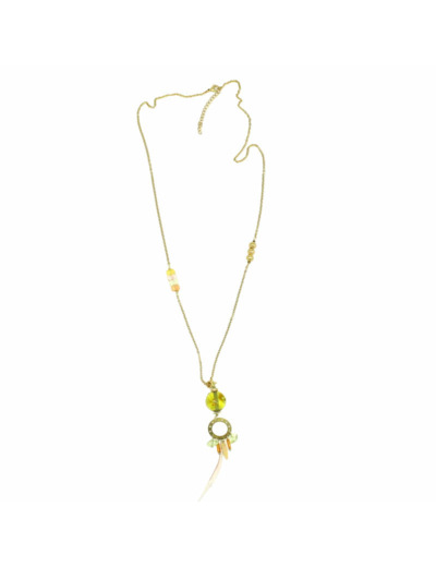 Collier plume ZESTE