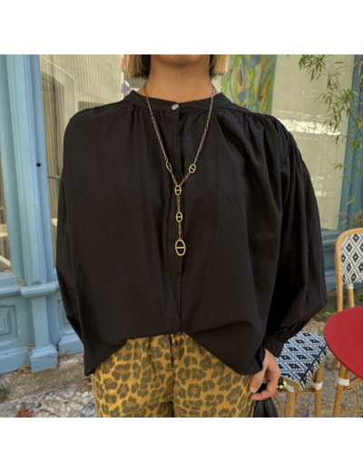 Blouse Marie île de Ré Noir