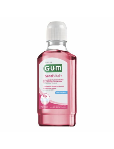 Bain De Bouche Dents Sensibles 300ml SensiVital+ Gum