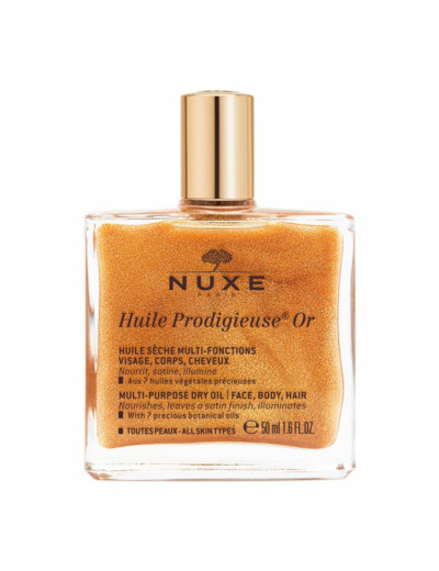 Huile Or 50ml Huile Prodigieuse Visage Corps Et Cheveux Nuxe