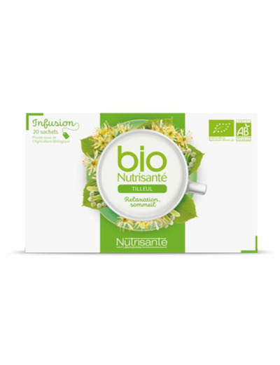 Bio Infusion Tilleul 20 Sachets Nutrisante