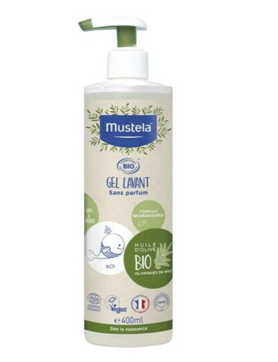 MUSTELA BIO GEL LAVANT FL400ML