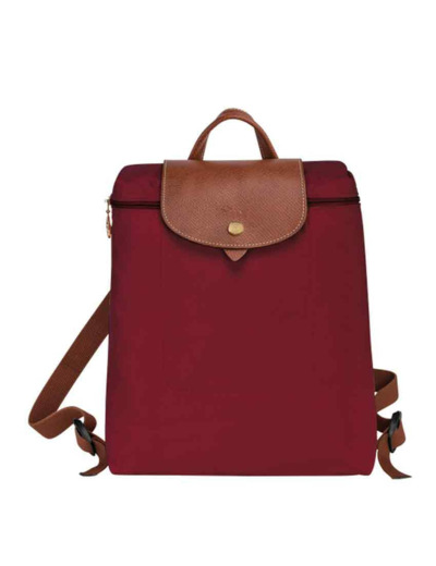 Longchamp Le Pliage Original Sac à Dos Rouge