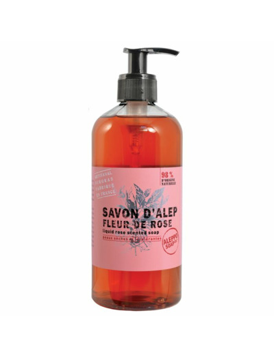 Savon D'alep Liquide Fleur De Rose 500ml Tadé