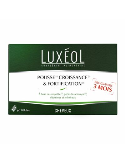 LUXEOL POUSSE CROISSANCE 3 MOIS BTE90