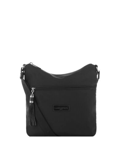 Lancaster Basic Pompon Sac Porté Travers 514-37 Noir