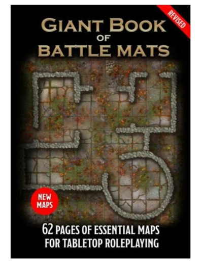 Livre plateau de jeu : Revised Giant Book of Battle Mats (A3)