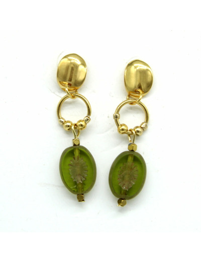 Boucles d'oreilles fleurs Soryne