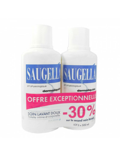 SAUGELLA DERMO 500ML X2