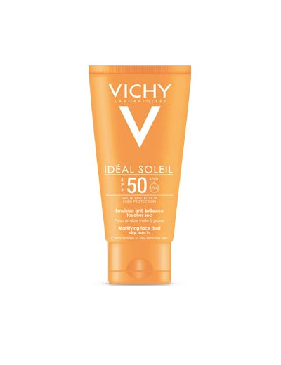 Emulsion Toucher Sec SPF50 50ml Capital Soleil Anti Brillance Vichy