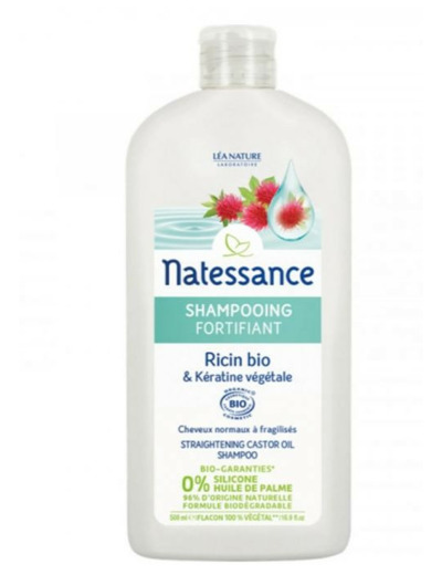 NATESSANCE SHP RICINampKERATINE 500ML BIO