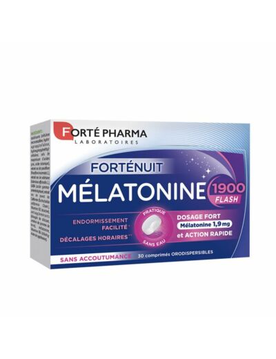 Melatonine 1900 Flash 30 Comprimes Forté Pharma