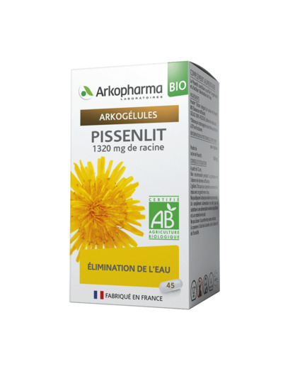 Pissenlit Bio 45 Gélules Arkogélules Arkopharma