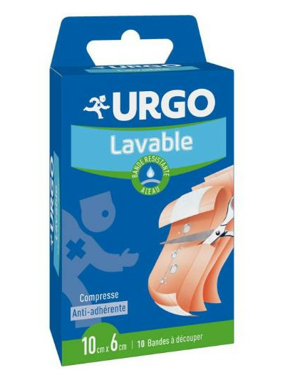 URGO BD LAVABLES 10X6 B/10