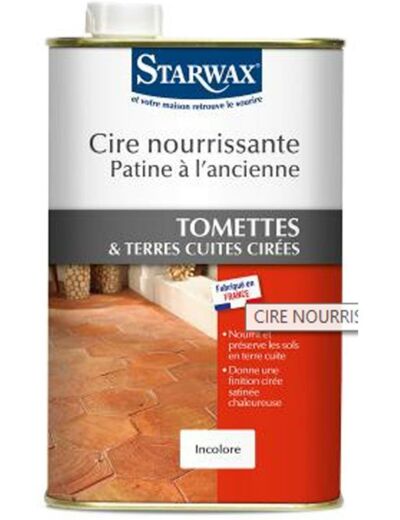 Cire Terres cuites - Tomettes - Incolore Starwax