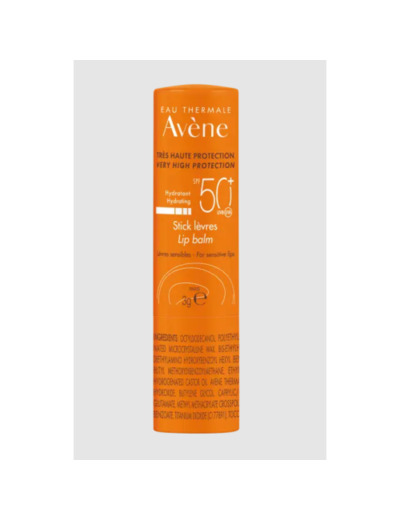 Stick Levres Spf50+ 3g Solaire Avène