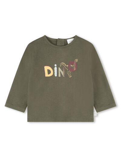 T-shirt dino du 3 mois au 6 ans