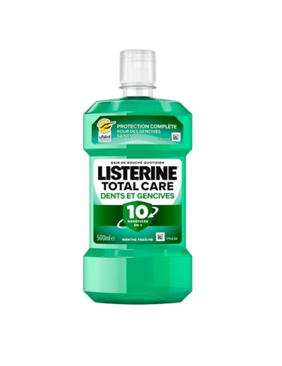 LISTERINE TOTAL CARE DENTS GENCIVE 500ML