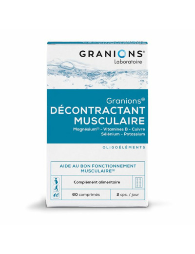 Decontractant Musculaire 60 Comprimes Granions