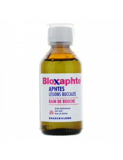 BLOXAPHTE BAIN DE BOUCHE SANS ALCOOL 100ml Bausch&Lomb