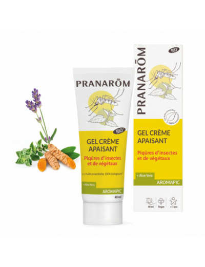 Gel Creme Apaisant Piqures Bio Aromapic 40ml Aromapic Pranarôm