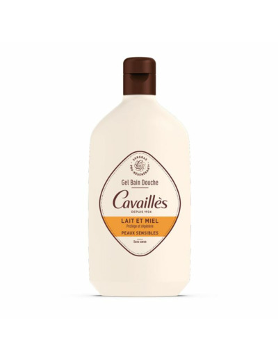 Gel Bain et Douche Lait et Miel 400ml Peaux sensibles Rogé Cavaillès