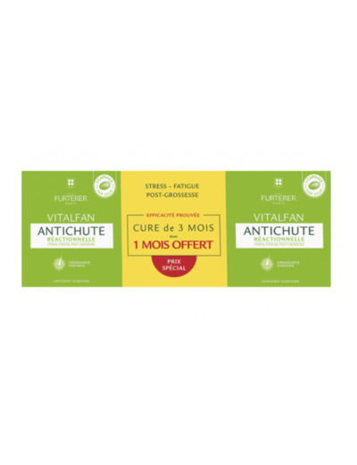 Antichute Reactionnelle 3x30 Capsules Vitalfan René Furterer