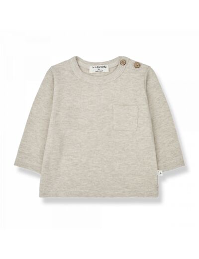 T-shirt manches longues beige Oriol