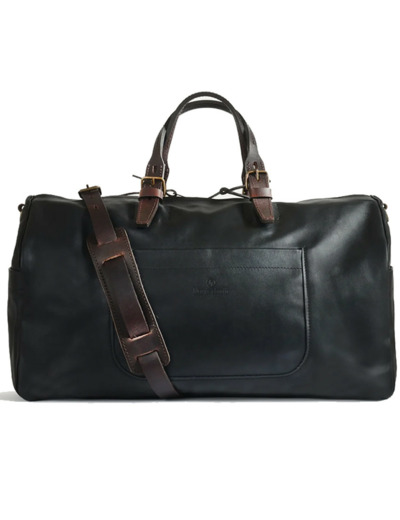 Bleu de Chauffe Hobo Sac de Voyage Cabine Licio Noir