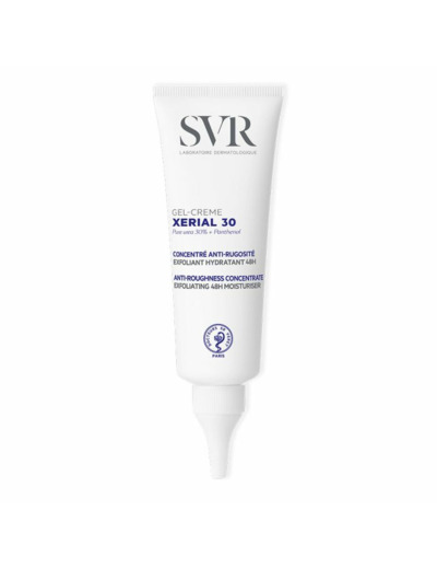 Gel-crème Concentré anti-rugosité Exfoliant Hydratant 48h 75ml Xerial 30 Svr