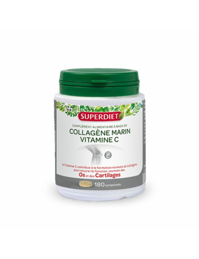 Collagene Marin + Vitamine C 180 Comprimes Superdiet