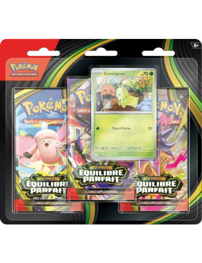 Pokémon ME03 : Équilibre Parfait - Pack de 3 boosters