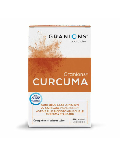 Curcuma 30 Gelules Granions