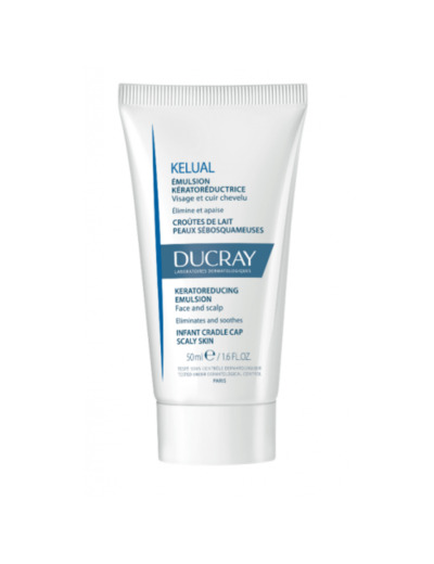 Emulsion Keratoreductrice Croutes De Lait Nourrisson Visage Et Cuir Chevelu 50ml Kelual Ducray