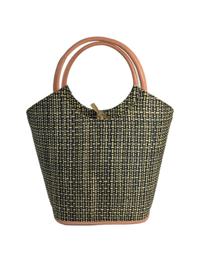 Le Voyage en Panier Pinup Cabas Rabane Noir