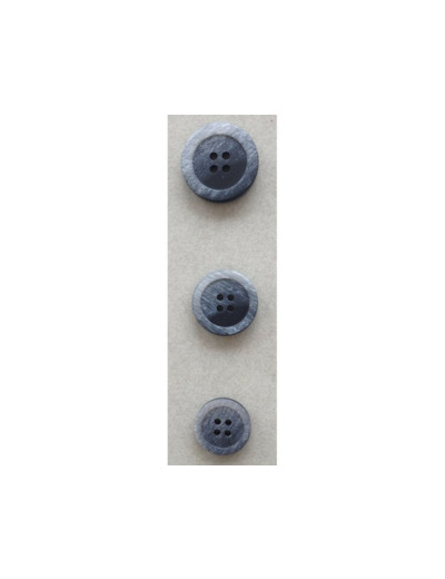 Boutons gris classique