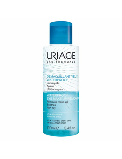 Demaquillant Waterproof Yeux Sensibles 100ml Hygiène visage Uriage