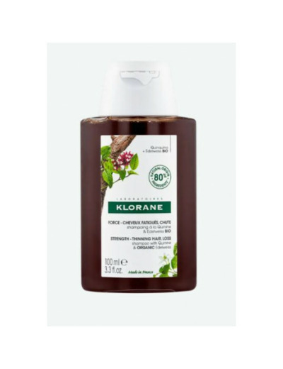 Shampooing Edelweiss Bio 100ml Quinine Cheveux fatigués Klorane