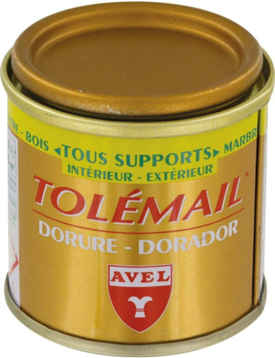 Avel 530238 Dorure Tolémail 50 ml Or Pale
