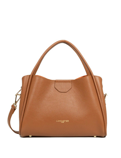 Lancaster Ida Double Sac Porté Epaule 470-84 Camel-In-Orange