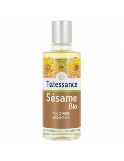 Huile De Sesame Bio Huile Pure Nourrissante 50ml Natessance